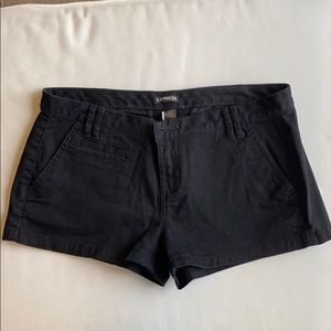 Express shorts black